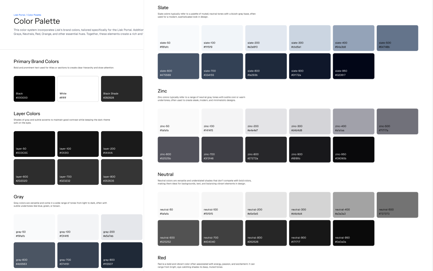 Design system example
